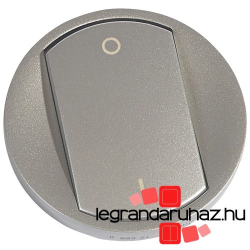 Legrand Céliane I/O billentyű, titán, Legrand 068321