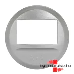 Legrand Céliane mozgásérzékelős kapcsoló burkolat, nyomó funkcióval, titánium, Legrand 068326A