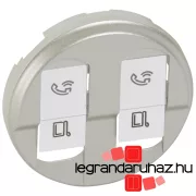Legrand Céliane 2xRJ45 burkolat, titán, Legrand 068552