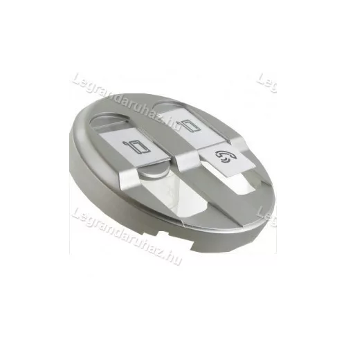 Legrand Céliane 2xRJ45 burkolat, titán, Legrand 068552