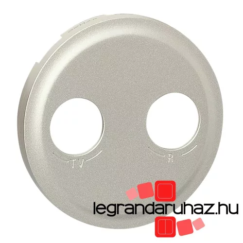 Legrand Céliane TV-RD burkolat, titán, Legrand 068583