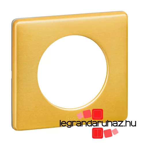 Legrand Céliane egyes keret sárgaréz, Legrand 068791