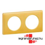 Legrand Céliane kettes keret sárgaréz, Legrand 068792
