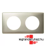 Legrand Céliane kettős keret, titán, Legrand 068902
