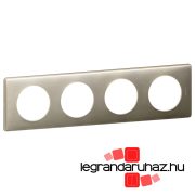 Legrand Céliane négyes keret, titán, Legrand 068904