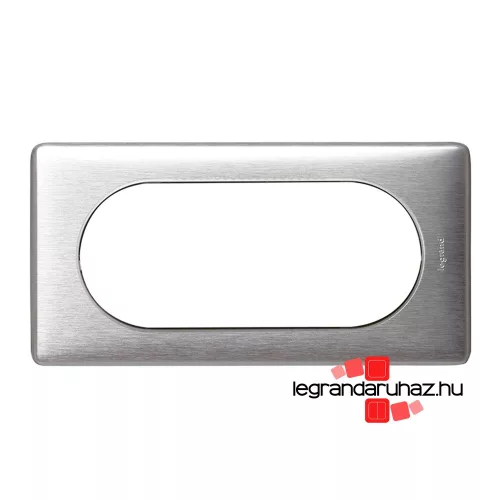 Legrand Céliane 4/5 modulos keret, alumínium, Legrand 068925