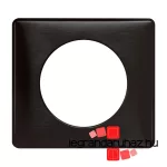 Legrand Céliane egyes keret, karbon, Legrand 068981