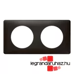 Legrand Céliane kettős keret, karbon, Legrand 068982