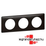 Legrand Céliane hármas keret, karbon, Legrand 068983