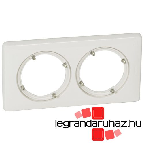 Legrand Céliane kettős keret, IP44 fehér, Legrand 069072
