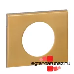 Legrand Céliane egyes keret, fényes bronz, Legrand 069131