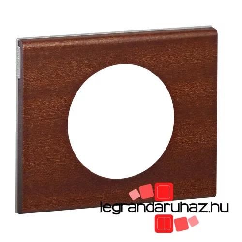 Legrand Céliane egyes keret, mahagóni, Legrand 069221