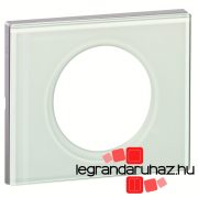 Legrand Céliane egyes keret, fehérüveg, Legrand 069311