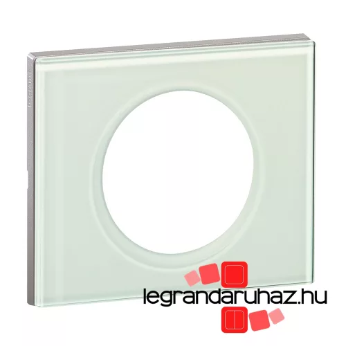 Legrand Céliane egyes keret, fehérüveg, Legrand 069311