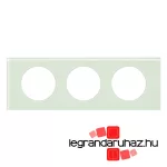 Legrand Céliane hármas keret, fehérüveg, Legrand 069313