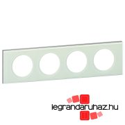 Legrand Céliane négyes keret, fehérüveg, Legrand 069314