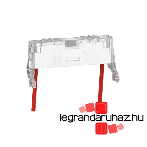 Legrand Plexo 55 glimmlámpa 12V-24V-48V kék, Legrand 069495L