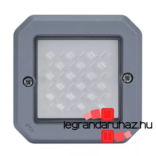 Legrand Plexo 55 váltókapcsoló 16A, szürke, Legrand 069523L