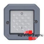 Legrand Plexo 55 kétpólusú kapcsoló 16A, szürke, Legrand 069527L