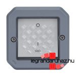 Legrand Plexo 55 kétpólusú kapcsoló ellenőrzőfénnyel 16A, szürke, Legrand 069528L