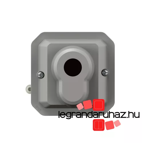Legrand Plexo 55 kulcsos kapcsoló 3 állású, szürke, Legrand 069535L