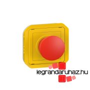   Legrand Plexo 55 vészleállító nyitóérzékelő sárga/piros, Legrand 069547L