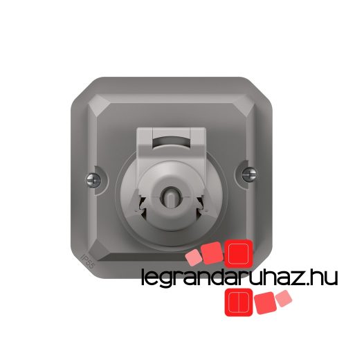 Legrand Plexo 55 Program Mosaic IP44 adapter RJ45 aljzathoz, szürke, Legrand 069581L
