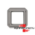 Legrand Plexo 55 Program Mosaic adapter csapófedél nélkül IP20, szürke, Legrand 069582L