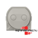 Legrand Plexo 55 membrános kábelbevezető 2 bemenettel, szürke, Legrand 069599L