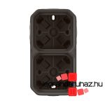 Legrand Plexo 55 falon kívüli 2-es doboz, membrános, antracit, Legrand 069602L