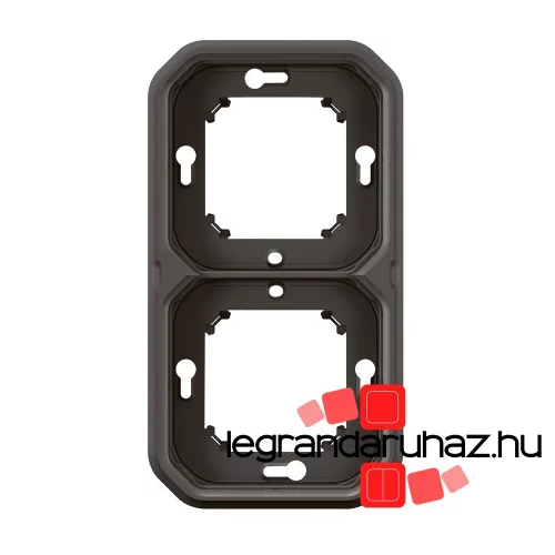 Legrand Plexo 55 kettes keret, antracit, Legrand 069607L