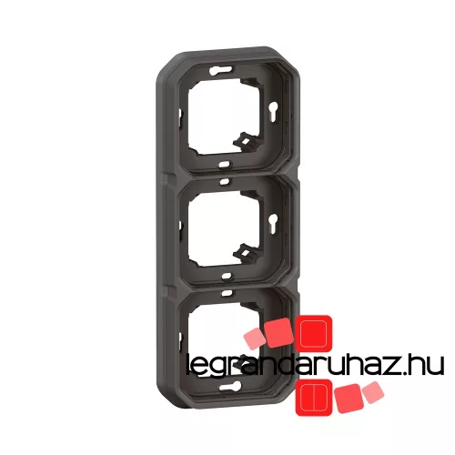 Legrand Plexo 55 hármas keret, antracit, Legrand 069608L