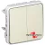 Legrand Plexo 55 kettős váltókapcsoló, fehér, Legrand 069625