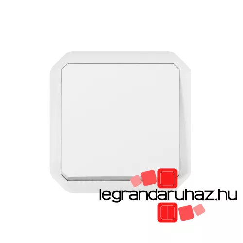 Legrand Plexo 55 egypólusú nyomó 10A, fehér, Legrand 069630L