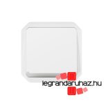 Legrand Plexo 55 egypólusú nyomó jelzőfénnyel 10A, fehér, Legrand 069632L