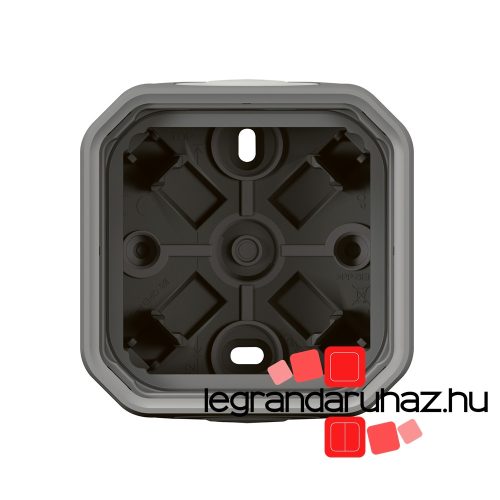 Legrand Plexo 55 falon kívüli 1-es doboz, membrános, szürke, Legrand 069651L