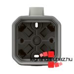 Legrand Plexo 55 falon kívüli 1-es doboz, ISO20 tömszelencével, szürke, Legrand 069656L