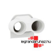   Legrand Plexo 55 tömszelence 2 bemenettel ISO20, fehér, Legrand 069671L