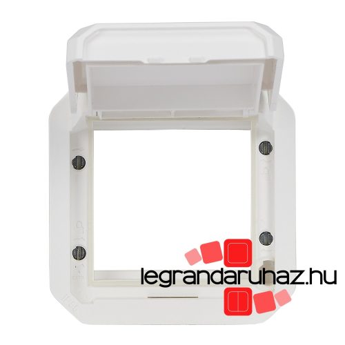 Legrand Plexo 55 Program Mosaic adapter csapófedéllel (nem átlátszó), fehér, Legrand 069684L