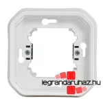 Legrand Plexo 55 egyes keret körmökkel, fehér, Legrand 069693L