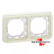   Legrand Plexo 55 süllyesztett keret 2-es vízszintes, fehér, Legrand 069694