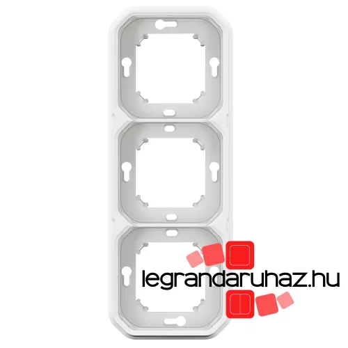Legrand Plexo 55 hármas keret, fehér, Legrand 069698L