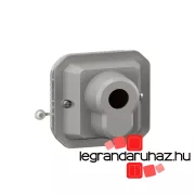   Legrand Plexo 55 kulcsos kapcsoló 3 állású - kulcs nélkül, szürke, Legrand 069705L