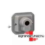   Legrand Plexo 55 kulcsos kapcsoló 2 állású - kulcs nélkül, szürke, Legrand 069706L