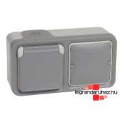   Legrand Plexo Netatmo intelligens csatlakozóaljzat IP55 16A , Legrand 069793