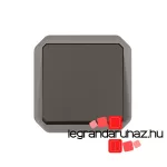 Legrand Plexo 55 váltókapcsoló 10A, antracit, Legrand 069801L