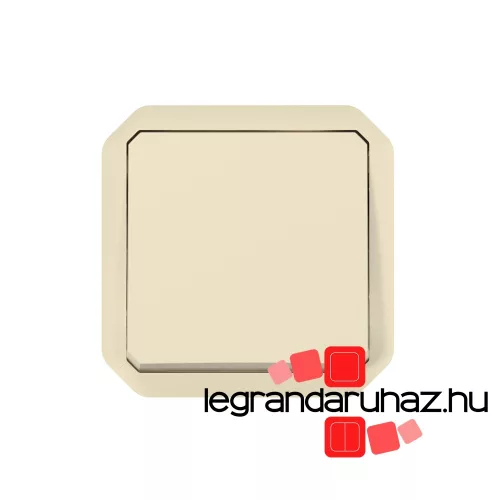 Legrand Plexo 55 váltókapcsoló 10A, elefántcsont, Legrand 069808L