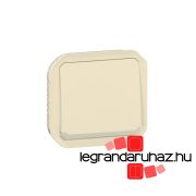   Legrand Plexo 55 váltóérintkezős nyomó jelzőfénnyel 10A, elefántcsont, Legrand 069826L