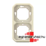 Legrand Plexo 55 kettes keret, elefántcsont, Legrand 069853L