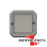 Legrand Plexo 55 with Netatmo okos kapcsoló/dimmer (végrehajtó), nulla vezető nélkül (retrofit), keret nélkül, szürke, Legrand 069875L